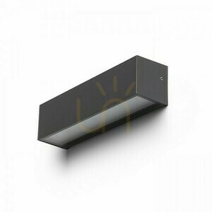 Vonkajšie nástenné svietidlo Camargue Anthracite Satin Glass 230 V Led 6 W Ip65 3000 K small 0