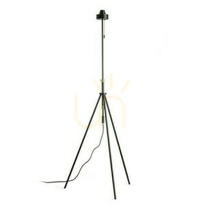 Stojan na príslušenstvo Luton Lampshade Floor Stand Black/Brass 230 V E27 40 Watt. small 0