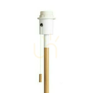 Stolový podstavec KEITH s USB Rendl biely/buk E27 15 W small 1