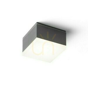 Vonkajší strop Orin Sq Anthracite Satin Acrylic 230 V Led 10 W Ip54 3000 K small 1