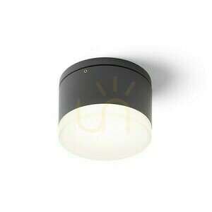 Plafonds Vonkajší Orin R Stropný antracit Satin Akryl 230 V Led 10 W Ip54 3000 K small 1