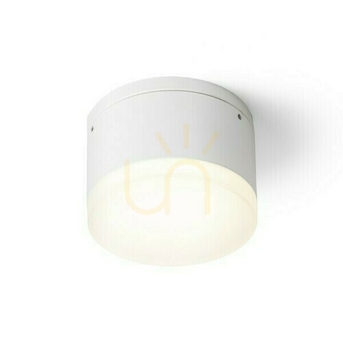 Skontrolujte Vonkajší stropný podhľad Orin R biely saténový akryl 230 V Led 10 W Ip54 3000 K
