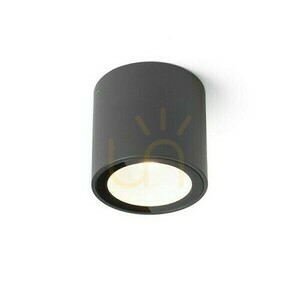 Vonkajšie plafóny Senza R stropné antracitové číre sklo 230 V Led 6 W Ip65 3000 K small 1