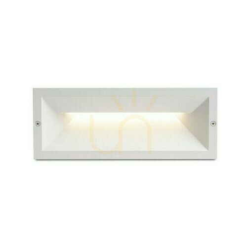 Skontrolujte Zapustené vonkajšie svietidlo Ragg White 230 V Led 12 W Ip65 3000 K