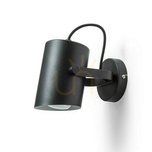Skontrolujte Haren Povrchová lampa čierna 230 V E27 15 W.