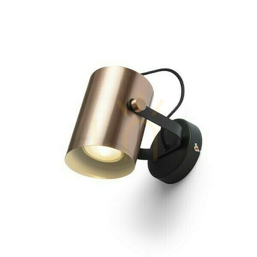 Skontrolujte Haren Copper/Black Povrchová lampa 230 V E27 15 W.