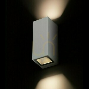 Vonkajšie nástenné svietidlo Desmond Ii nástenné svietidlo Silver Grey 230 V Gu10 2x35 W Ip44 small 2