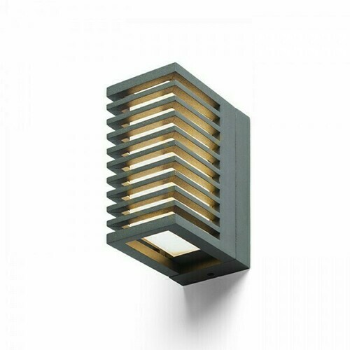 Skontrolujte Nástenné svietidlo Claire Rc Anthracite Milk Acrylic 230 V Led 6 W Ip54 3000 K