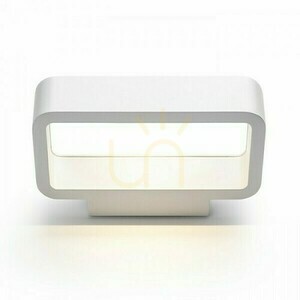 Vonkajšie nástenné svietidlo Tapa White 230 V Led 6 W Ip54 3000 K small 1