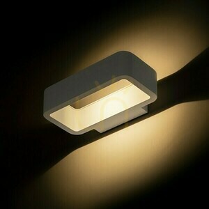 Vonkajšie nástenné svietidlo Tapa White 230 V Led 6 W Ip54 3000 K small 2