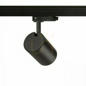 Connor Spotlight pre 3-fázovú koľajnicu čierna/zlatá 230 V Led Gu10 10 Watt. small 3
