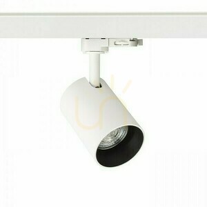 Connor Spotlight pre 3-fázovú koľajnicu biela/čierna 230 V Led Gu10 10 W. small 1