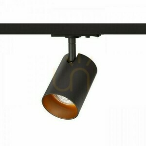 Connor reflektor pre 1 fázu čierna/zlatá lišta 230 V Led Gu10 10 Watt. small 1