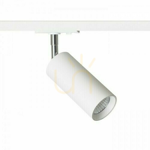 Skontrolujte Mavro Dimm reflektor pre 1-fázovú koľajnicu biely 230 V Led 12 W 38° 3000 K