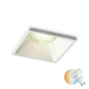 Zuri Sq Zapustené svietidlo biele 230 V Gu10 35 W. small 0