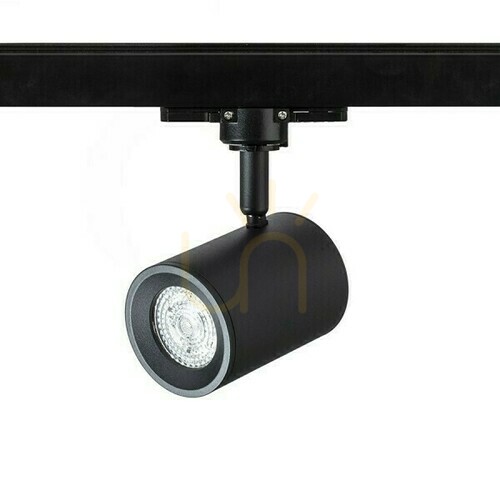 Skontrolujte Bodové svietidlo Cadenza pre 3-fázovú koľajnicu čierne 230 V Led Gu10 10 Watt.