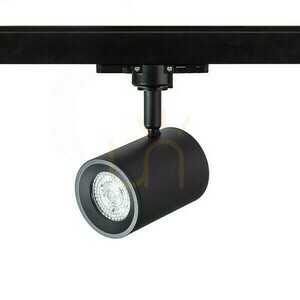 Bodové svietidlo Cadenza pre 3-fázovú koľajnicu čierne 230 V Led Gu10 10 Watt. small 2