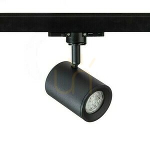 Bodové svietidlo Cadenza pre 3-fázovú koľajnicu čierne 230 V Led Gu10 10 Watt. small 4