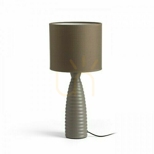 Skontrolujte Stolová lampa Laura béžová sivá 230 V E27 28 W.