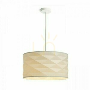 Závesné svietidlo Rendl EZRA 40 biele PVC/sivé E27 15 W R13319 small 4
