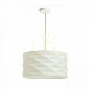 Závesné svietidlo Rendl EZRA 40 biele PVC/sivé E27 15 W R13319 small 0