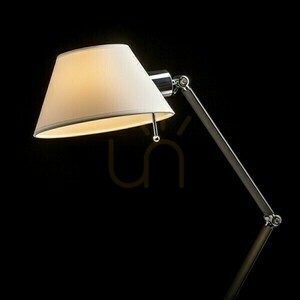 Stolná lampa Montana biela/čierna chróm 230 V E27 11 W small 4