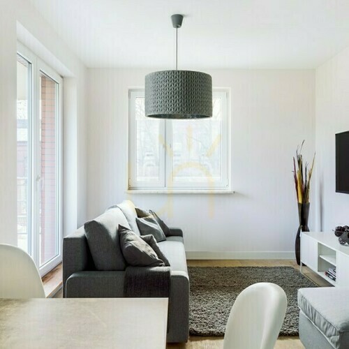 Skontrolujte Závesné svietidlo Aino 40 Grey Chrome 230 V E27 28 W.