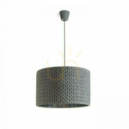 Skontrolujte Závesné svietidlo Aino 40 Grey Chrome 230 V E27 28 W.