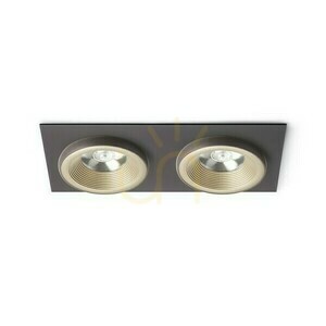 Sharm Sq Ii Pearl Gold/Bronze Zapustené svietidlo 230 V Led 2x10 W 24° 3000 K small 0