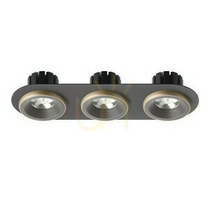 Sharm R Iii Zapustené svietidlo Bronz/Pearl Gold 230 V Led 3x10 W 24° 3000 K small 1