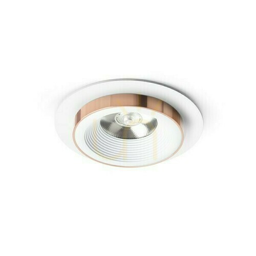 Skontrolujte Zapustené svietidlo Sharm R I White Copper 230 V Led 10 W 24° 3000 K