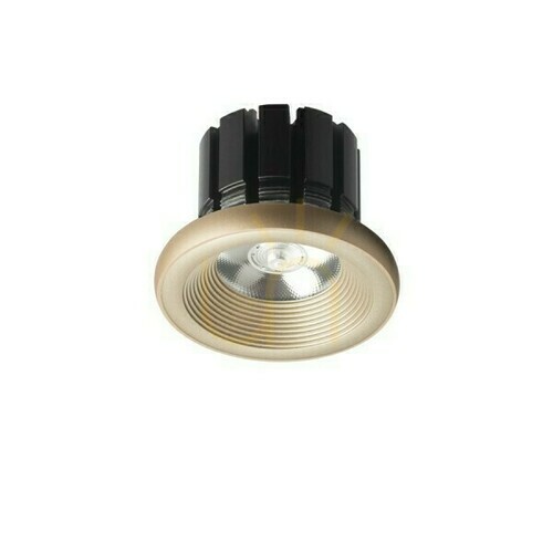 Skontrolujte Sharm Plus Pearl Gold Zapustené svietidlo 230 V Led 10 W 24° 3000 K