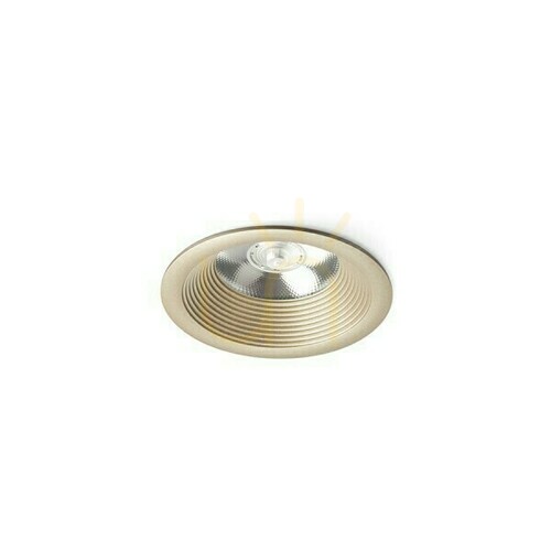 Skontrolujte Podstavec Sharm Zapustené svietidlo Pearl Gold 230 V Led 10 W 24° 3000 K