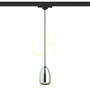 Závesné svietidlo Babades pre 3-fázovú lištu Chrome 230 V Gu10 35 W. small 1