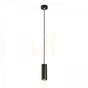 Mavro Dimm čierna/zlatá závesná lampa 230 V Led 12 W 38° 3000 K small 1