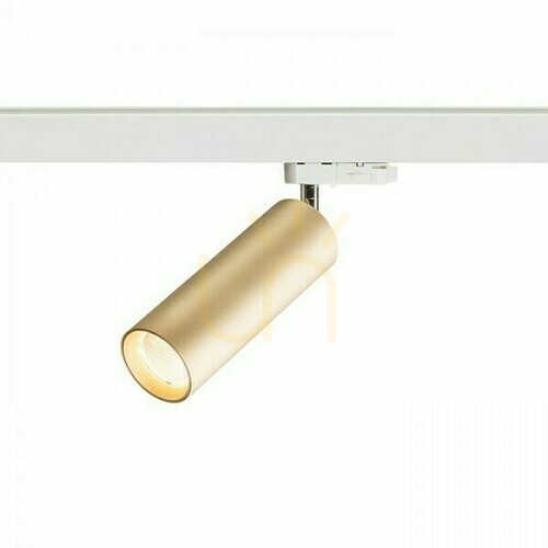 Skontrolujte Mavro Dimm Reflektor pre 3 fázy. Zlaté koľajnice 230 V Led 12 W 38° 3000 K
