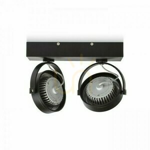 Nástenné svietidlo Kelly Led Ii Dimm Wall Lamp Black 230 V 2x12 W 24° 3000 K small 2