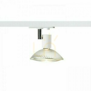 Trica reflektor pre 1-fázovú koľajnicu biely 230 V Gu10 50 W. small 1