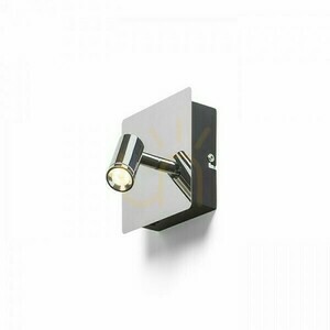 Nástenné svietidlo Tiara chróm 230 V Led 2x3 W 25° 3000 K small 0