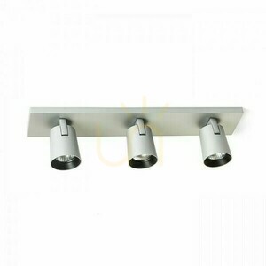 Kenny Iii Povrchová lampa biela/čierna 230 V Gu10 3x35 W. small 3