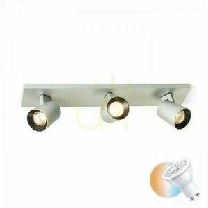 Kenny Iii Povrchová lampa biela/čierna 230 V Gu10 3x35 W. small 0