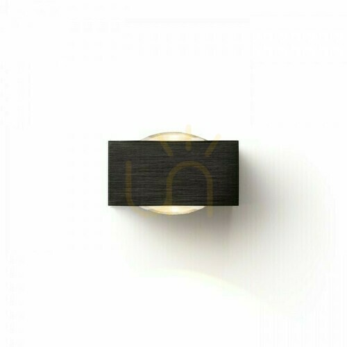 Skontrolujte Vonkajšie nástenné svietidlo Korso Ii Black Anodized 230 V Led 2x3 W 120° Ip54 3000 K