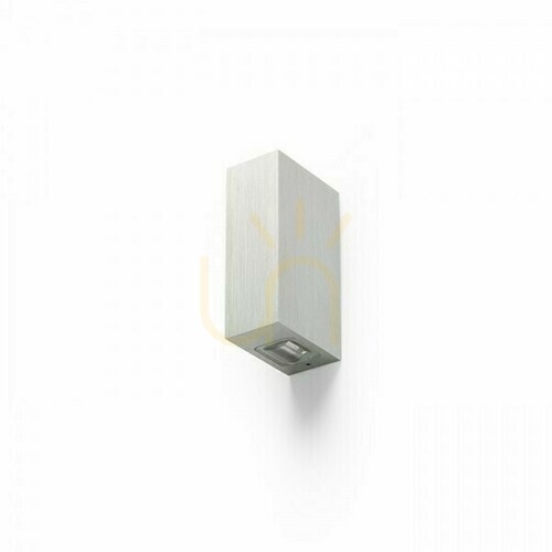 Skontrolujte Vonkajšie nástenné svietidlo Nick Ii Brushed Aluminum 230 V Led 2x3 W 10° Ip54 3000 K