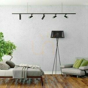 Bahia reflektor pre 3-fázovú koľajnicu čierny 230 V Led 28 W 38° 3000 K small 3