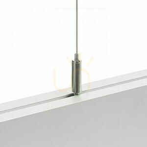 Pesante 35 eloxovaná hliníková závesná lampa 230 V Led 40 W 3000 K small 2