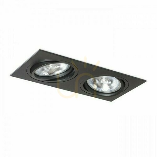Skontrolujte Zapustené svietidlo Rendl Pasadena G53 SQ II čierne 230 V 2×15 W R12705