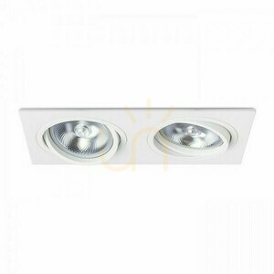 Zapustené svietidlo Pasadena G53 Sq Ii White 12 V 2x50 W. small 2