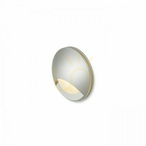 Skontrolujte Vonkajšie zapustené svietidlo Club Ind Silver Grey 230 V Led 3 W Ip54 3000 K