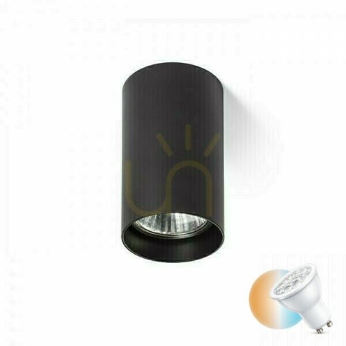 Skontrolujte Stropné svietidlo Gaya Black 230 V Gu10 35 W.