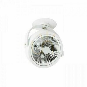 Čiastočne zapustený stropný reflektor RENDL KELLY LED POLO R12637 biely 12 W 3000 K 24° small 4